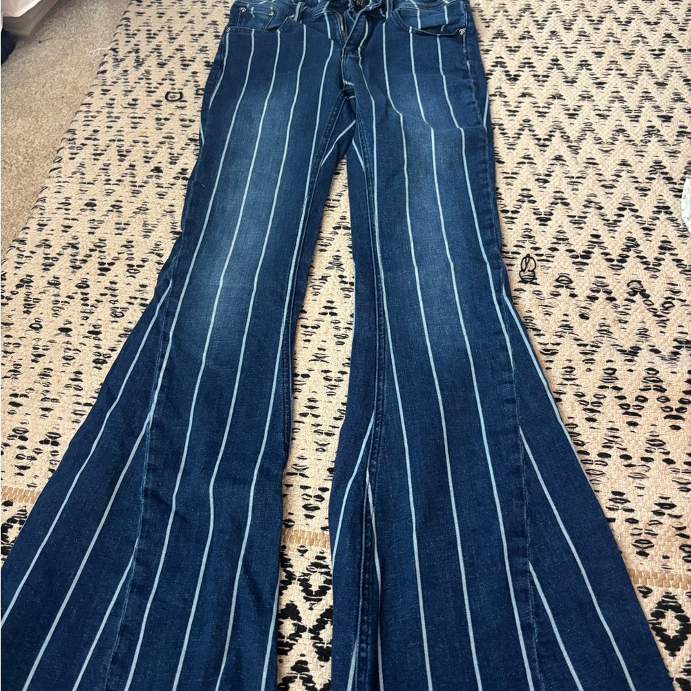 Rock& Roll Flare Jeans